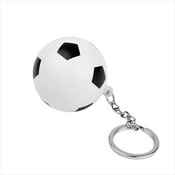 KH20115 Soccer Ball Stress Reliever Keychain With Custom Imprint